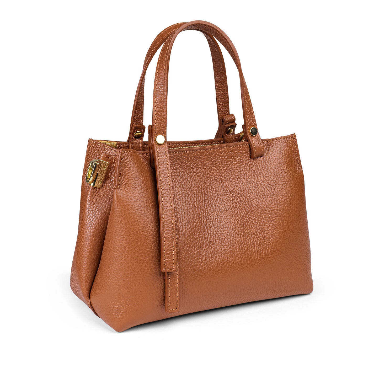 BORSA IN PELLE EVELYN CUOIO