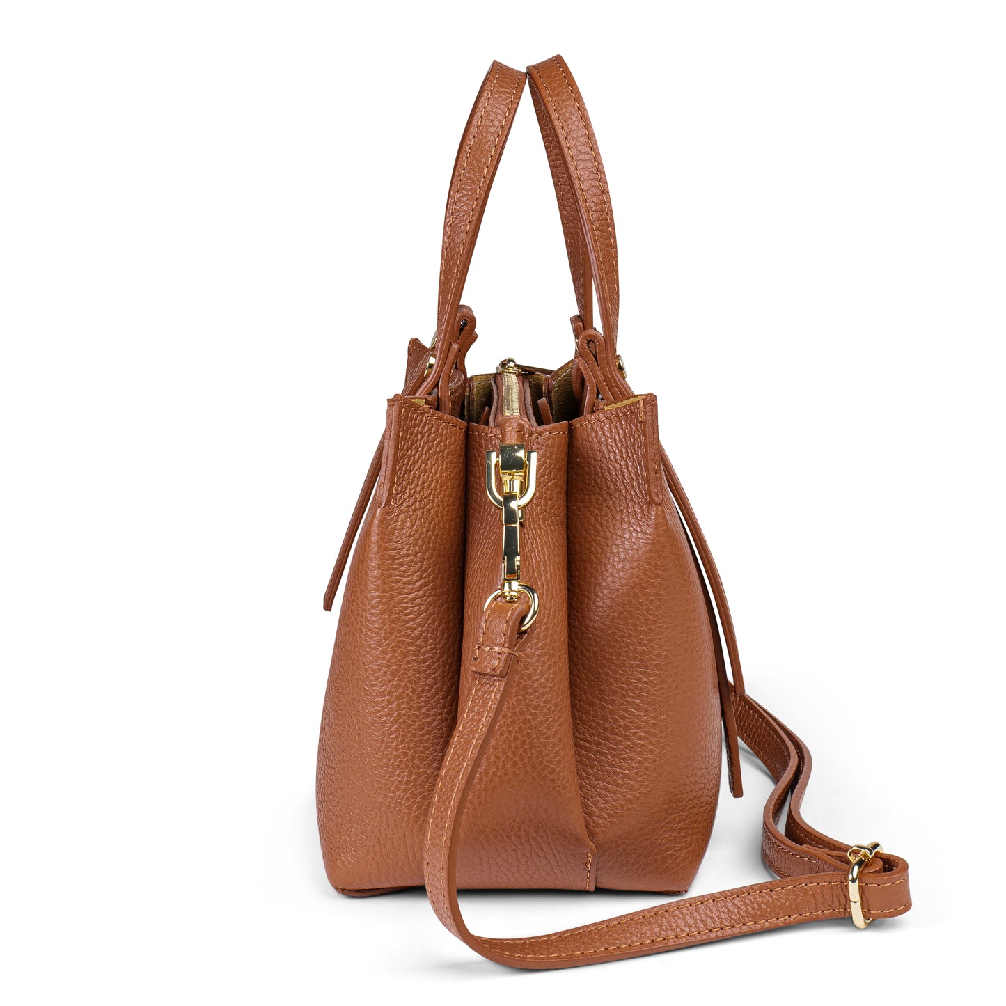 BORSA IN PELLE EVELYN CUOIO
