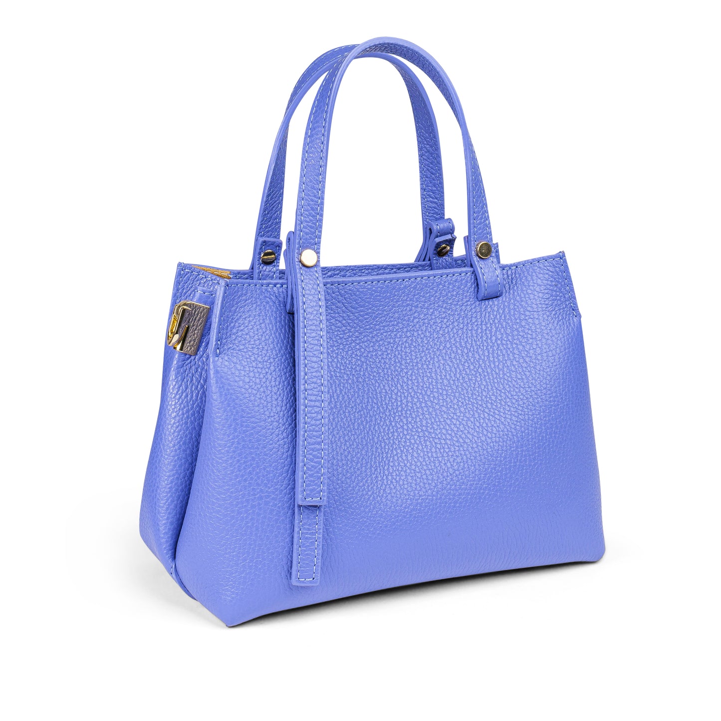 BORSA IN PELLE EVELYN LAVANDA