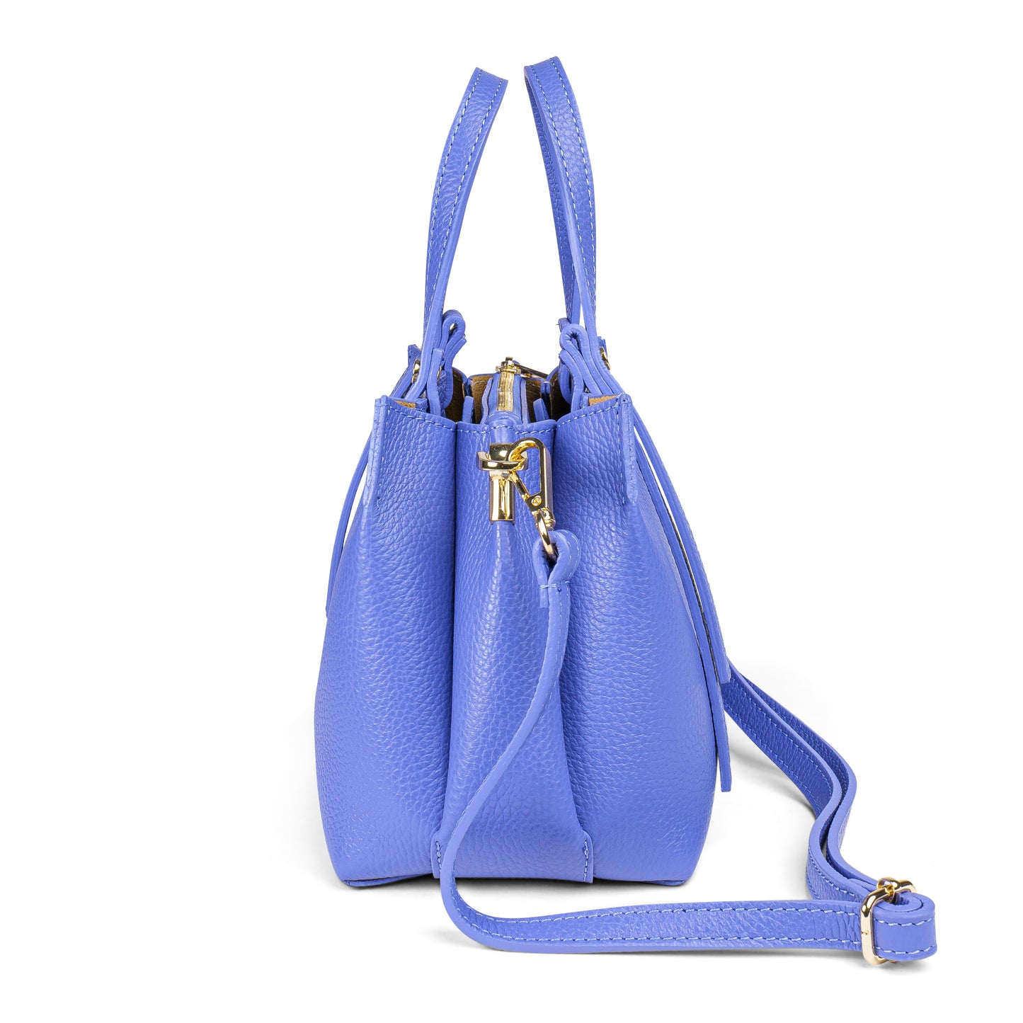 BORSA IN PELLE EVELYN LAVANDA