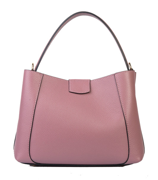 BORSA SIENNA IN PELLE ROSA