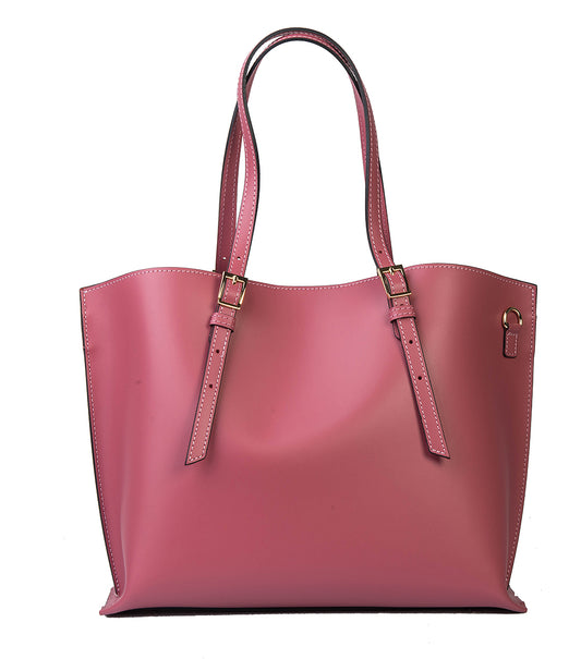 BORSA CHLOE IN PELLE ROSA