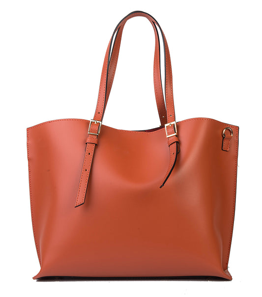 BORSA CHLOE IN PELLE ARANCIONE