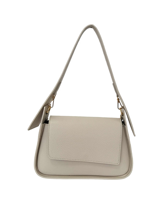 BORSA OLIVIA IN PELLE BEIGE