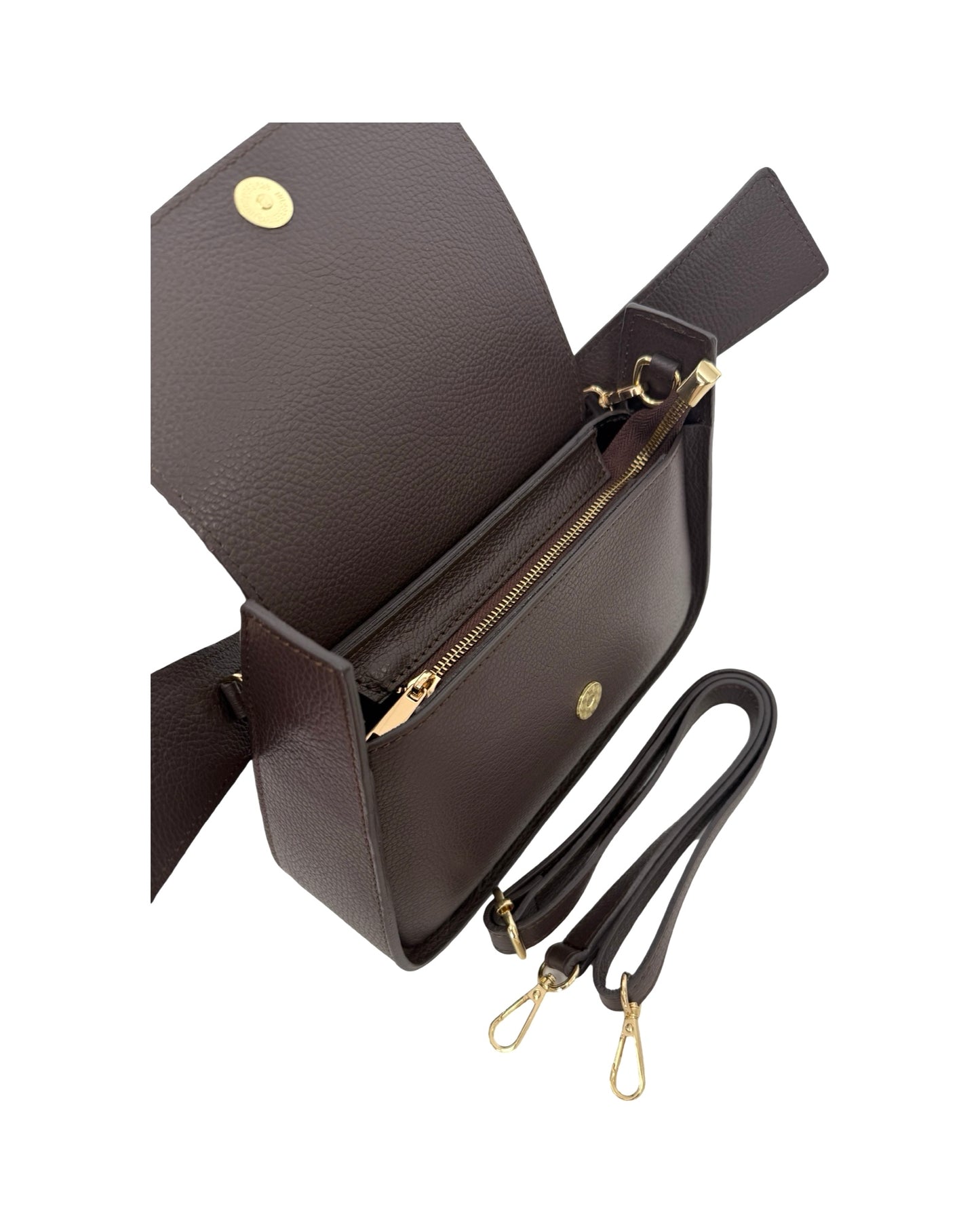 BORSA OLIVIA IN PELLE TESTAMORO