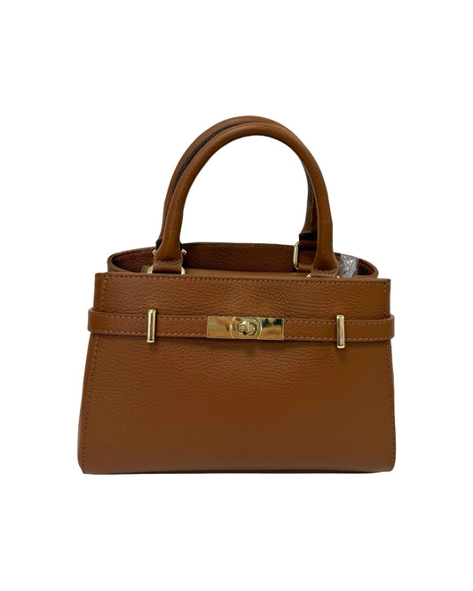 BORSA MARLEY  IN VERA PELLE CUOIO